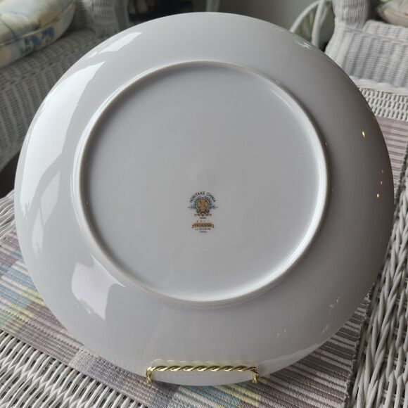 Vintage 1960s Noritake China Dinner Plate Pasadena 10-5/8" Item 6311 Rosebuds - Picture 7 of 7